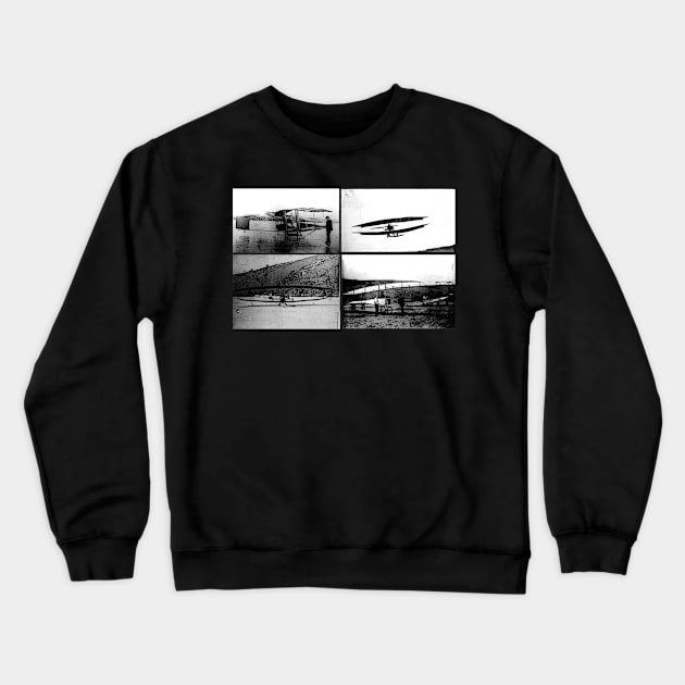 Flight Crewneck Sweatshirt by 3ric-